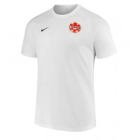 Camisa de Futebol Canadá Equipamento Secundário Mundo 2022 Manga Curta